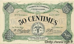 50 Centimes FRANCE regionalism and various Chartres 1917 JP.045.05 VF - XF