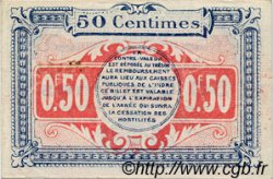 50 Centimes FRANCE regionalismo y varios Chateauroux 1918 JP.046.18 MBC a EBC