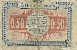 50 Centimes FRANCE Regionalismus und verschiedenen Chateauroux 1918 JP.046.18 S