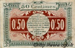 50 Centimes FRANCE regionalismo e varie Chateauroux 1919 JP.046.20 BB to SPL