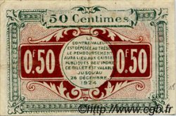 50 Centimes FRANCE regionalism and various Chateauroux 1919 JP.046.20 F