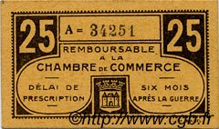 25 Centimes FRANCE regionalismo e varie Chateauroux 1918 JP.046.33 BB to SPL