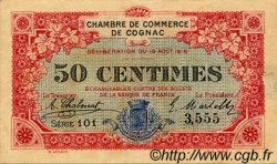 50 Centimes FRANCE regionalismo y varios Cognac 1916 JP.049.01 MBC a EBC