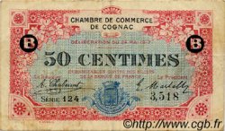 50 Centimes FRANCE régionalisme et divers Cognac 1917 JP.049.05 TB