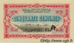 50 Centimes Annulé FRANCE regionalismo y varios Cognac 1917 JP.049.06 SC a FDC