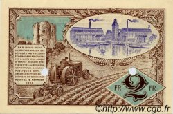 2 Francs Spécimen FRANCE regionalismo e varie Corbeil 1920 JP.050.06 BB to SPL
