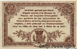 50 Centimes FRANCE Regionalismus und verschiedenen Corrèze 1915 JP.051.04 fST to ST