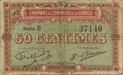 50 Centimes FRANCE regionalismo e varie Corrèze 1915 JP.051.09 MB