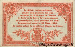50 Centimes FRANCE regionalism and miscellaneous Corrèze 1915 JP.051.15 VF - XF