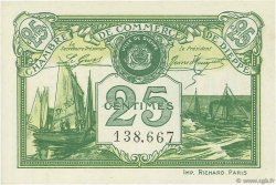 25 Centimes FRANCE regionalism and various Dieppe 1920 JP.052.10 AU+