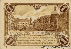 1 Franc FRANCE regionalismo e varie Dieppe 1920 JP.052.24 BB to SPL
