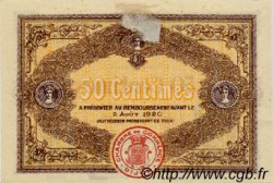50 Centimes Spécimen FRANCE Regionalismus und verschiedenen Dijon 1915 JP.053.02 SS to VZ