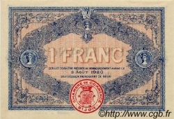 1 Franc Spécimen FRANCE regionalismo y varios Dijon 1915 JP.053.05 SC a FDC