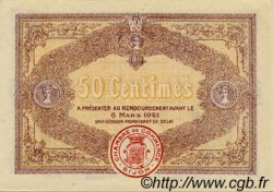 50 Centimes FRANCE regionalism and various Dijon 1916 JP.053.07 AU+