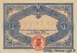 1 Franc FRANCE Regionalismus und verschiedenen Dijon 1916 JP.053.09 fST to ST