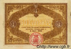 50 Centimes FRANCE regionalismo e varie Dijon 1917 JP.053.10 BB to SPL