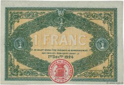 1 Franc Spécimen FRANCE Regionalismus und verschiedenen Dijon 1919 JP.053.21 fST to ST
