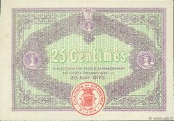 25 Centimes Spécimen FRANCE regionalismo y varios Dijon 1920 JP.053.24 SC a FDC