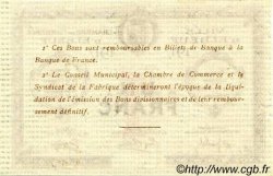 1 Franc Spécimen FRANCE regionalism and various Elbeuf 1917 JP.055.12 AU+