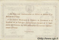 1 Franc Spécimen FRANCE regionalismo e varie Elbeuf 1917 JP.055.12 BB to SPL