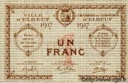 1 Franc Spécimen FRANCE régionalisme et divers Elbeuf 1917 JP.055.12 TB