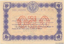 50 Centimes FRANCE regionalism and various Évreux 1916 JP.057.08 AU+