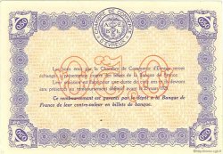 50 Centimes FRANCE regionalismo y varios Évreux 1919 JP.057.13 SC a FDC