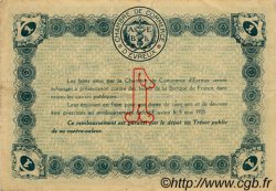 1 Franc FRANCE regionalismo y varios Évreux 1920 JP.057.15 MBC a EBC