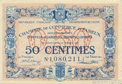 1 Franc FRANCE Regionalismus und verschiedenen Évreux 1920 JP.057.17 fST to ST