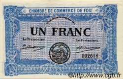 1 Franc FRANCE Regionalismus und verschiedenen Foix 1915 JP.059.03 SS to VZ