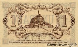 1 Franc FRANCE regionalism and miscellaneous Granville 1915 JP.060.04 VF - XF