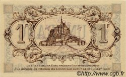 1 Franc Spécimen FRANCE Regionalismus und verschiedenen Granville 1915 JP.060.06 fST to ST