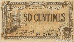 50 Centimes FRANCE regionalism and miscellaneous Granville 1917 JP.060.11 AU+