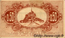 50 Centimes FRANCE regionalismo y varios Granville et Cherbourg 1920 JP.061.01 MBC a EBC