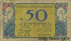50 Centimes FRANCE regionalismo y varios Grenoble 1917 JP.063.14 BC