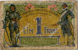 1 Franc FRANCE regionalism and various Grenoble 1917 JP.063.25 F