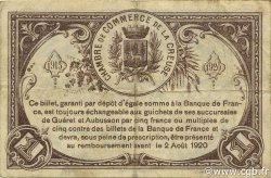 1 Franc FRANCE Regionalismus und verschiedenen Guéret 1915 JP.064.03 SS to VZ