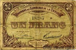 1 Franc FRANCE regionalism and miscellaneous Guéret 1915 JP.064.03 F