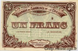 1 Franc Spécimen FRANCE Regionalismus und verschiedenen Guéret 1915 JP.064.04 fST to ST