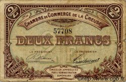 2 Francs FRANCE Regionalismus und verschiedenen Guéret 1915 JP.064.05 S