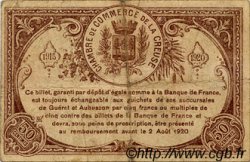 50 Centimes FRANCE regionalismo e varie Guéret 1915 JP.064.07 MB