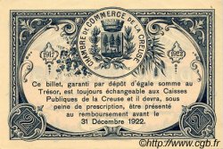 2 Francs FRANCE regionalismo e varie Guéret 1917 JP.064.15 AU a FDC