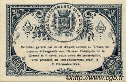 50 Centimes FRANCE Regionalismus und verschiedenen Guéret 1918 JP.064.16 fST to ST