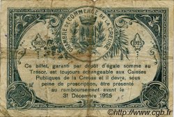 2 Francs FRANCE regionalismo y varios Guéret 1920 JP.064.21 BC
