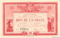 1 Franc FRANCE regionalismo e varie La Roche-Sur-Yon 1915 JP.065.17 AU a FDC