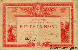 1 Franc FRANCE régionalisme et divers La Roche-Sur-Yon 1915 JP.065.17 TB
