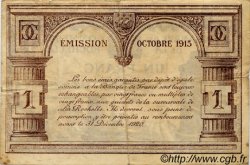 1 Franc FRANCE Regionalismus und verschiedenen La Rochelle 1915 JP.066.03 S