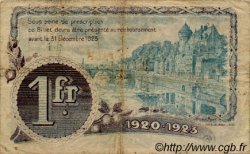 1 Franc FRANCE Regionalismus und verschiedenen Laval 1920 JP.067.05 S