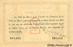 2 Francs FRANCE regionalismo e varie Le Havre 1915 JP.068.12 BB to SPL