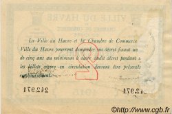 2 Francs FRANCE regionalism and various Le Havre 1915 JP.068.12 F